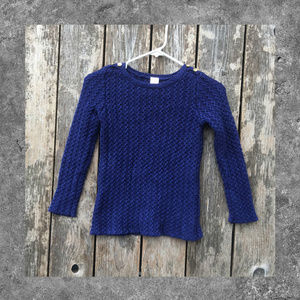 Navy Gymboree Sweater Girls Med 7/8